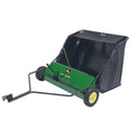 42-Inch Tow-Behind Lawn Sweeper with 24 Cu. Ft. Hopper, 6 Brush System for Lawn Tractors & Mowers