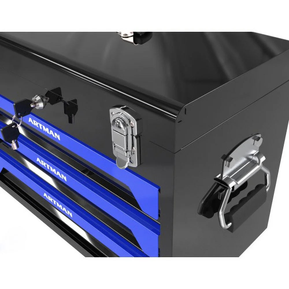 Seizeen Heavy Duty Universal Mechanic Tool Set, Metal Black, 19.7"x 10.6" x 13.86", 339 Count