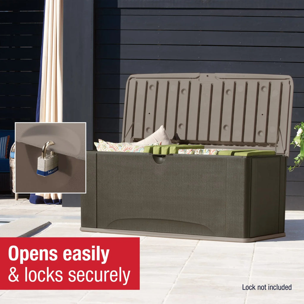 Rubbermaid Deck Box with Seat - X-Large