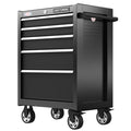 CRAFTSMAN 26.5 in. 5-Drawer Steel Rolling Tool Cabinet, Black, 9,266 cu. in. Storage Capacity