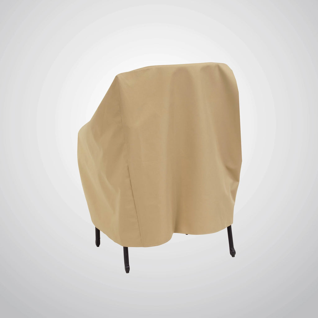 Modern Leisure Basics Patio Chair Cover, 33"L X 34"W X 31"H, Khaki