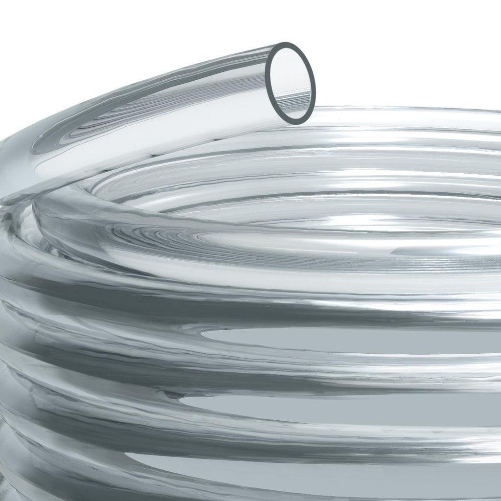 1 In. I.D. x 1-1/4 In. O.D. x 100 ft. Multi-Use Clear Flexible Vinyl Tubing