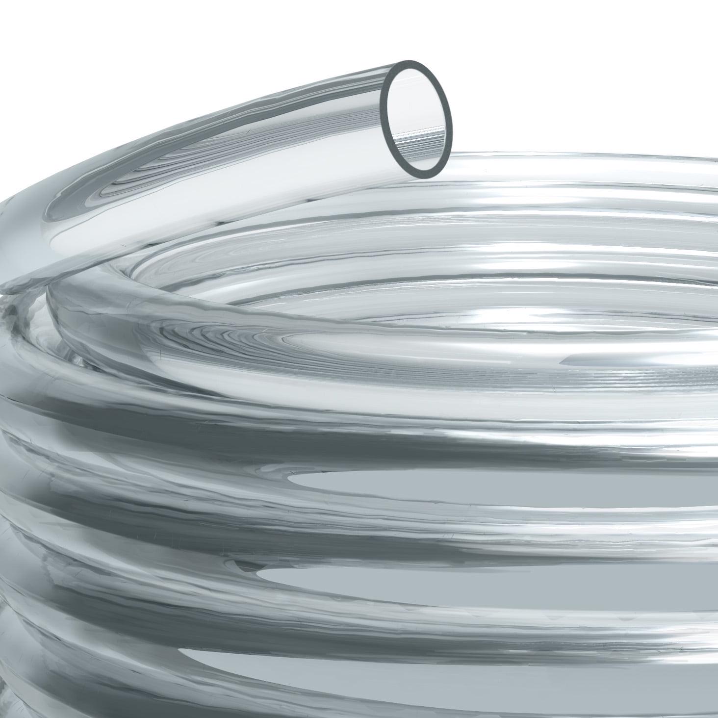 1 In. I.D. x 1-1/4 In. O.D. x 100 ft. Multi-Use Clear Flexible Vinyl Tubing