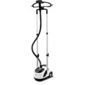 GS18-DJ-120A WHITE 65 x 11.4 x 14.2 in. Complete Fabric Care Steamer Set, White & Black