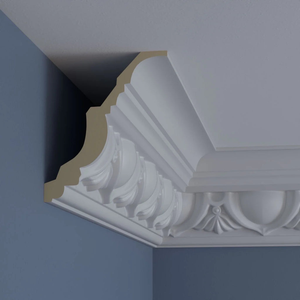 7 3/8"H x 6 1/8"P x 9 5/8"F x 94 1/2"L, (7 3/8" Repeat), Artis Crown Moulding