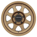 17 x 7.5 in. Plus 30 mm Offset 5 x 108 63.4 mm MR701 CB Method Bronze Wheel