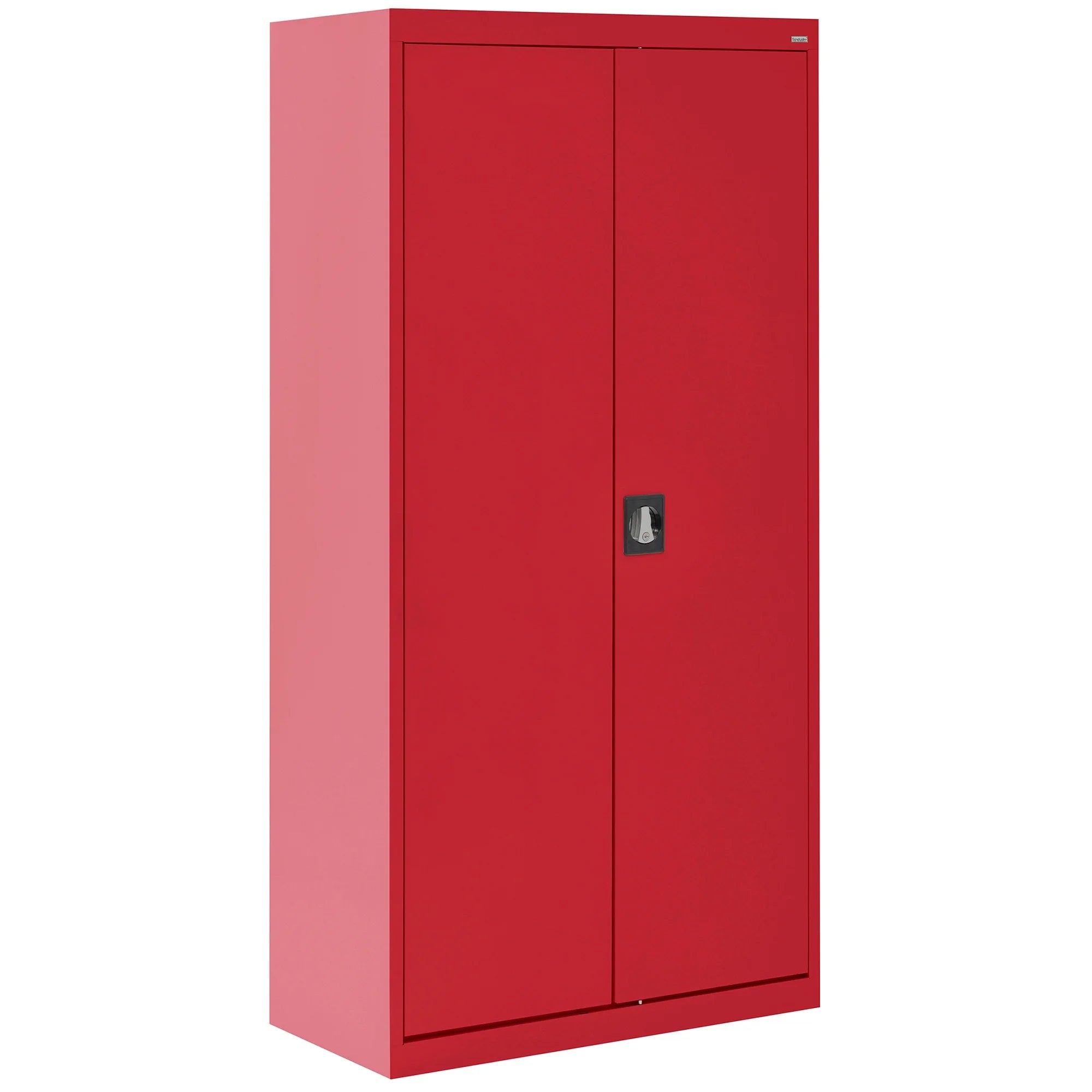 Elite Series Combination Cabinet with Adjustable Shelves, 36"W x 18"D x 72"H, Red