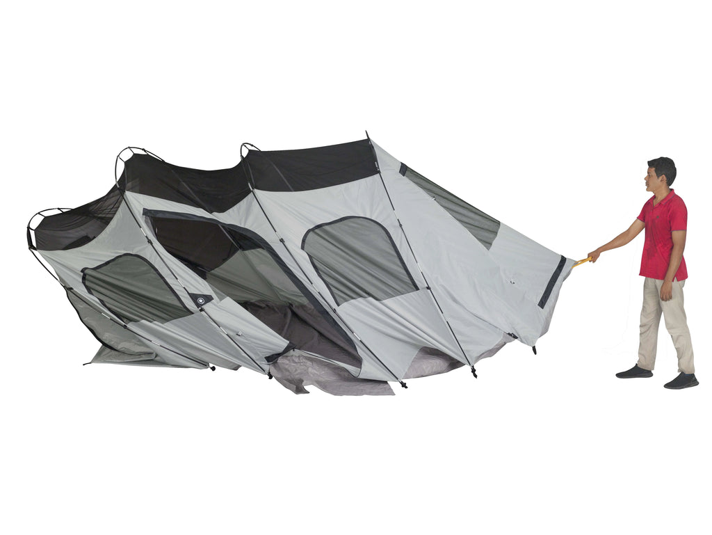 Ozark Trail 8 Person, Clip & Camp Family Tent, 16�� x 8 �� x 78", 23.81 lbs.