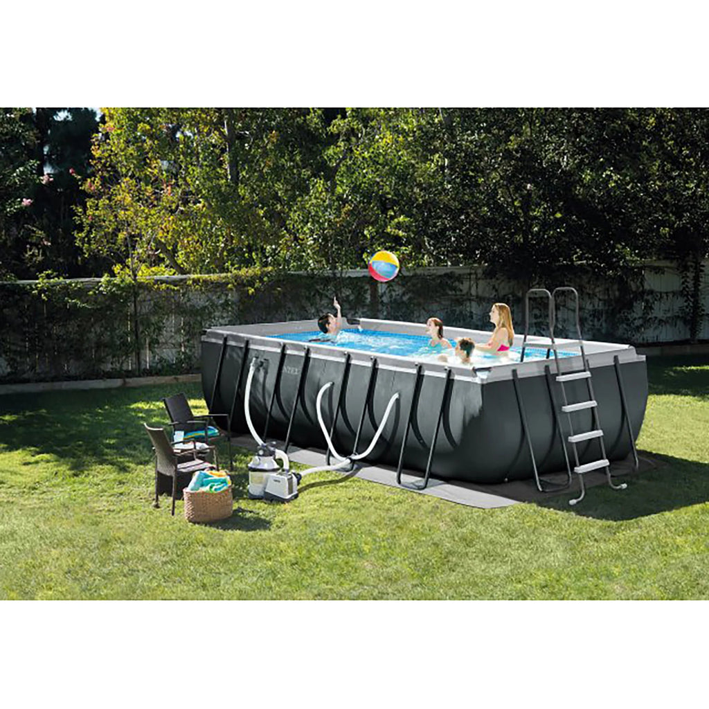 INTEX Ultra XTR 24' x 12' x 52" Above Ground Swimming Pool Set w/ Pump